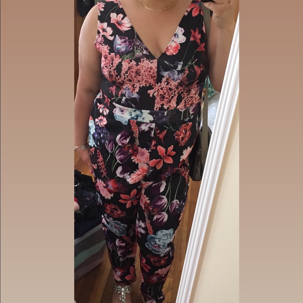 Floral Jumpsuit
